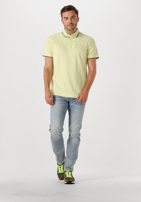 Lime PME LEGEND Polo SHORT SLEEVE POLO STRETCH PIQUE PACKAGE - large