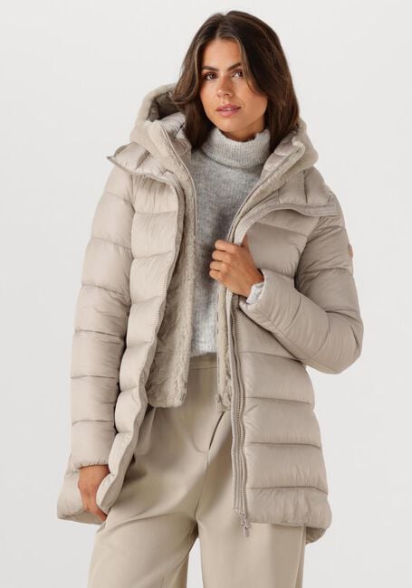 Beige SAVE THE DUCK Gewatteerde jas MATILDA - large