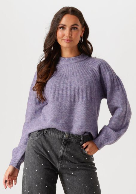 Y.A.S. Pull YASPAIA LS KNIT PULLOVER S. en violet - large