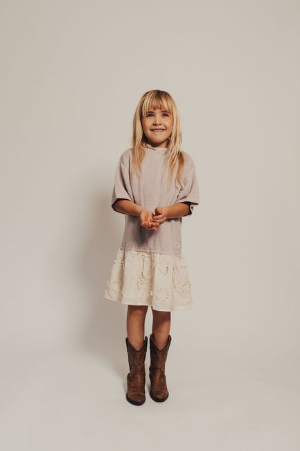 BAJE STUDIO Robe midi MESI Lilas - large