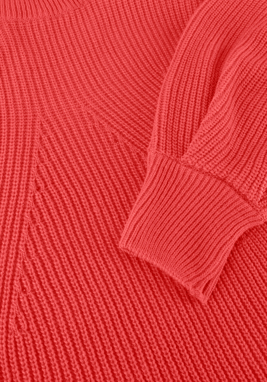SUMMUM Pull BALLOON SLEEVE SWEATER ACRYLIC KNIT Corail - large