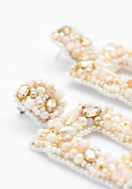 Beige PAULIE POCKET Sieraad CLASSIC SHIMMER EARRINGS - large