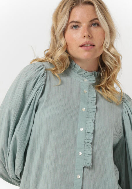 Lichtblauwe ANTIK BATIK  YVES BLOUSE - large