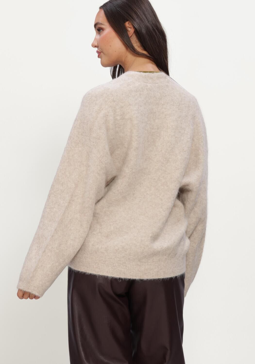 KNIT-TED MARIS CARDIGAN Pulls & Gilets Cr&egrave;me - large