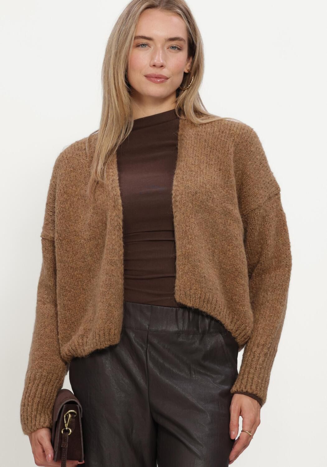 Bruine KNIT-TED Vest BECKY CARDIGAN - large