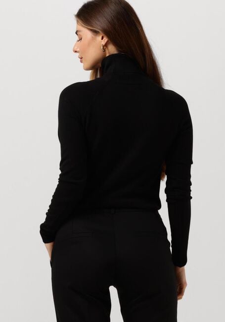 SUMMUM Col roulé SWEATER TURTLE NECK BASIC KNIT (7S5529) en noir - large
