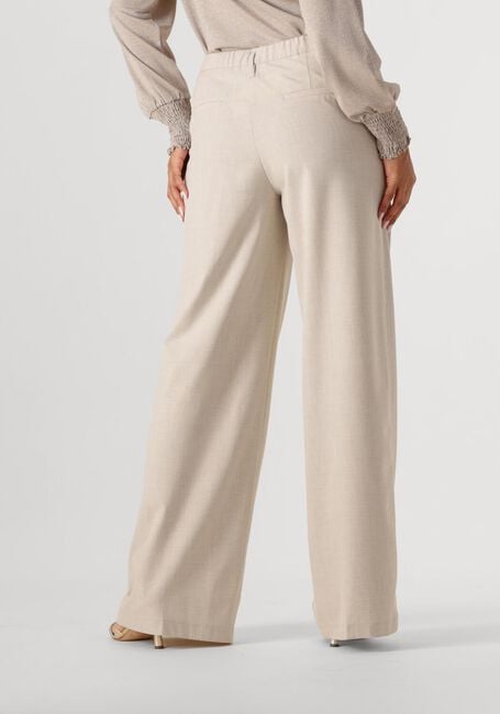 SUMMUM Pantalon TROUSERS WIDE VISCOSE BLEND STRETCH en beige - large