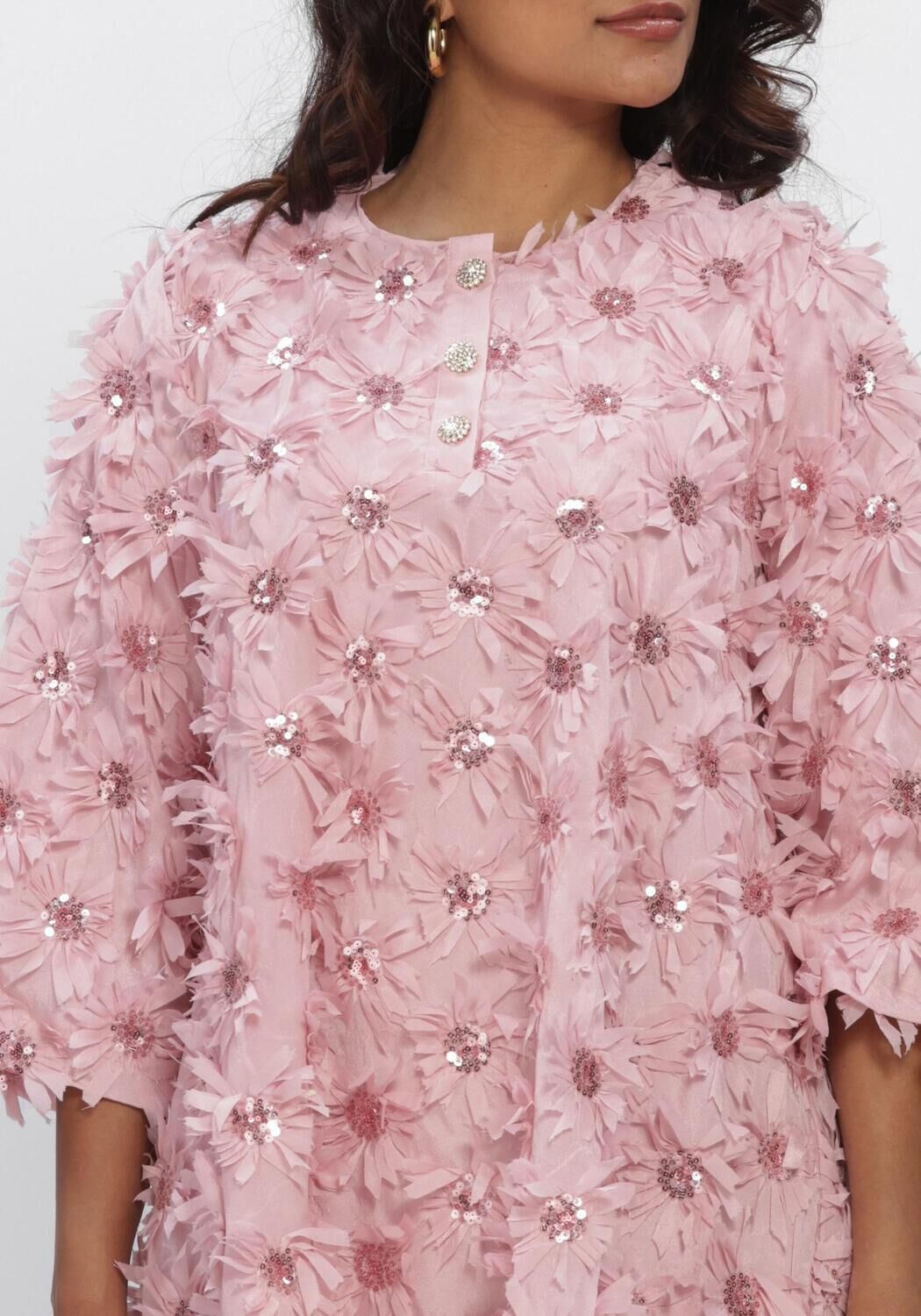Y.A.S. YASABELONE 3/4 DRESS Robes en rose - large