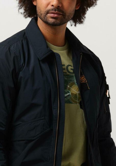 PME LEGEND Jack BOMBER JACKET GLAZER FLIGHTER en bleu - large