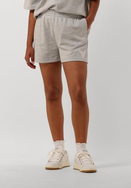 Lichtgrijze ALIX THE LABEL Broeken/jumpsuits LADIES KNITTED SUMMER SWEAT SHORTS - large