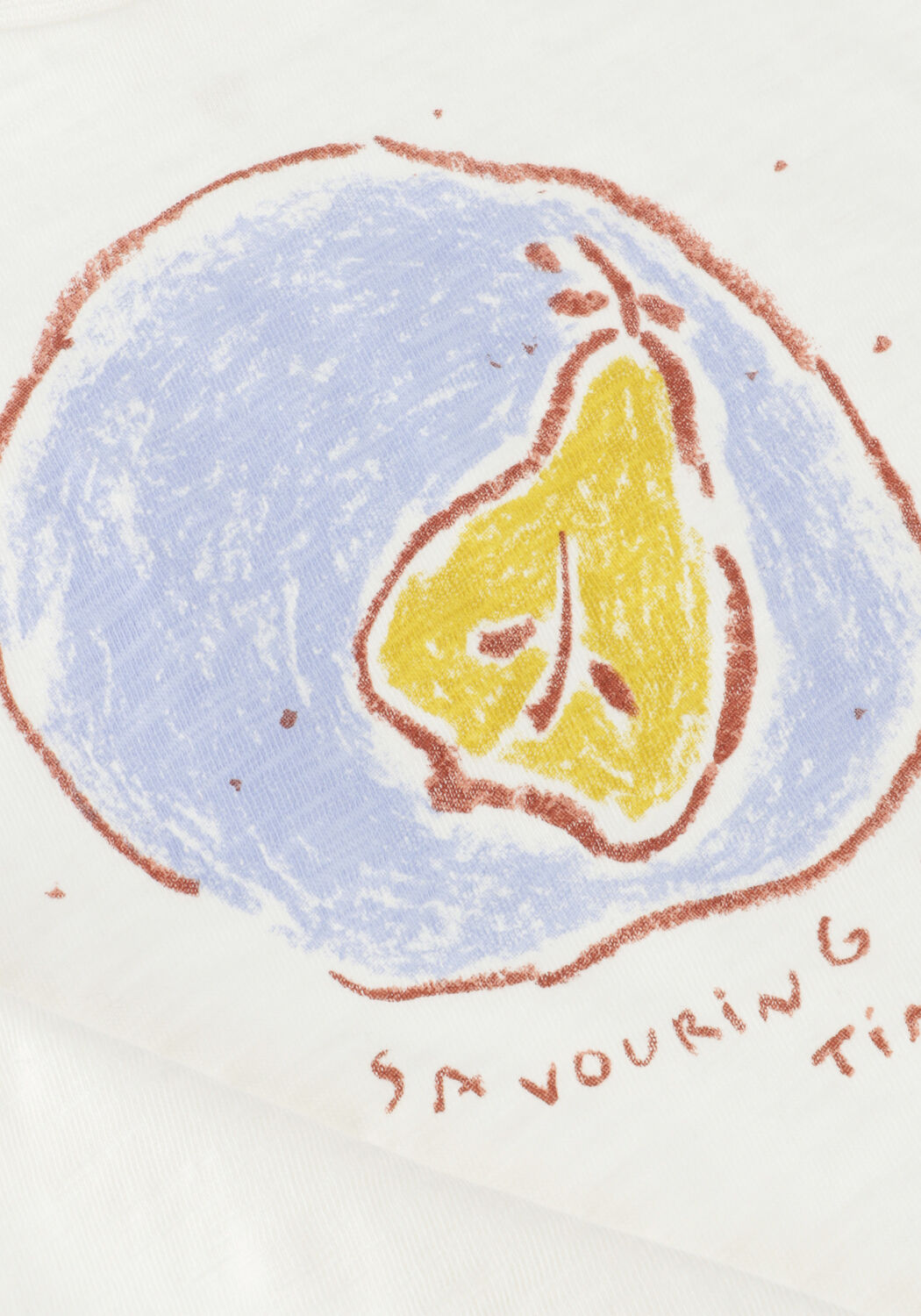 PLAY UP T-shirt FLAME JERSEY T-SHIRT en blanc - large