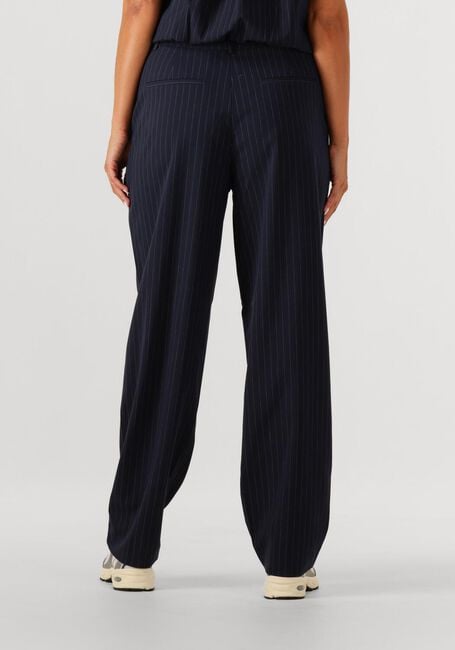 WITHBLACK Pantalon large WBLVALENTINA STRIPED PANT Bleu foncé - large