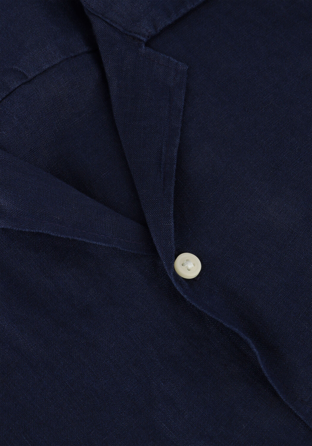 SELECTED MEN Chemise d&eacute;contract&eacute; SLHREGKYLIAN SS SHIRT RESORT Bleu fonc&eacute; - large