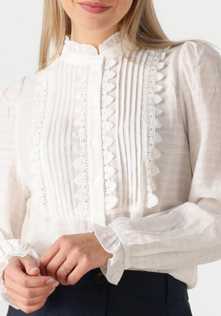 Witte LOLLYS LAUNDRY  ARIELLL SHIRT LS - large