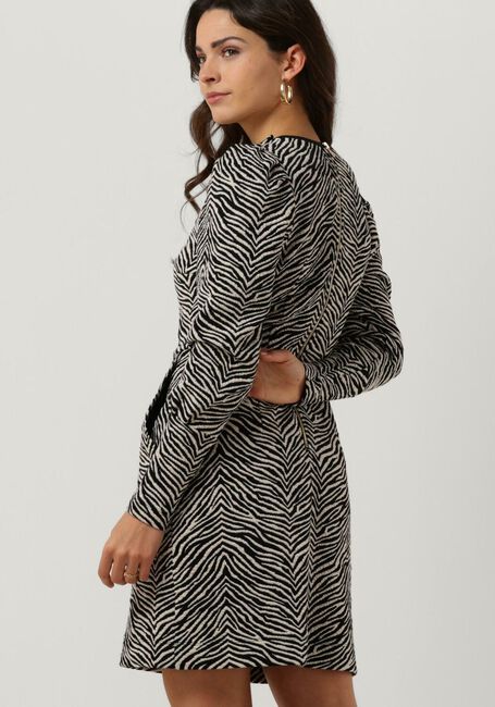 VANILIA Mini robe ZEBRA GOLD MINI en noir - large