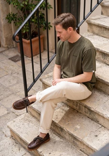 ANERKJENDT T-shirt AKVILLADS WORKWEAR TEE Olive - large