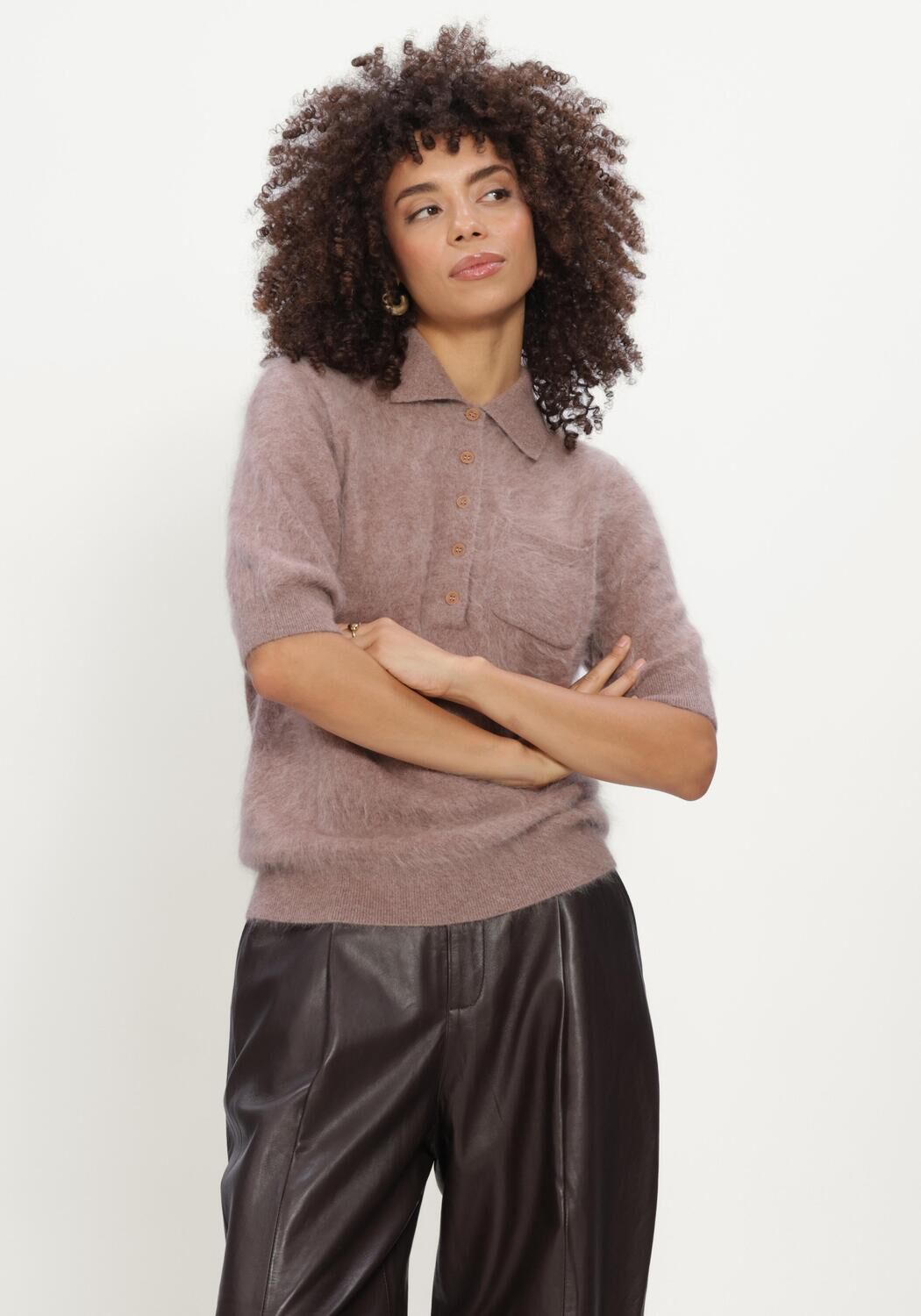 JANICE Chandail REBEL en taupe - large