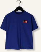 Blauwe TOMMY HILFIGER T-shirt HILFIGER FLAG TERRY EMB TEE SS Blauwe TOMMY HILFIGER T-shirt HILFIGER FLAG TERRY EMB TEE SS - medium