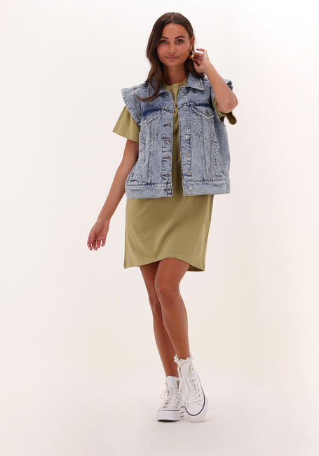 NOTES DU NORD Gilet DEMI BLUE DENIM VEST en bleu - large