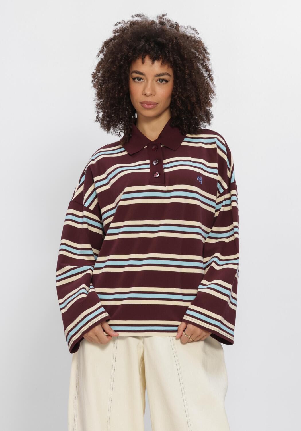 HARPER & YVE Polo POLLIE-JU Bordeaux - large