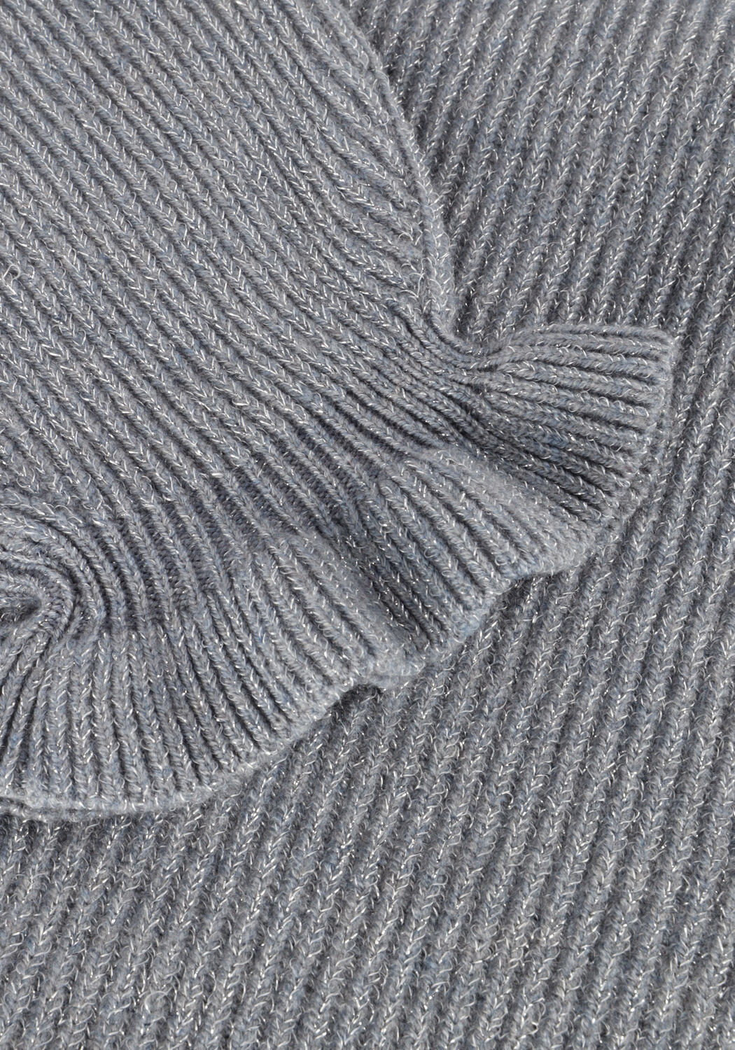 Blauwe NUKUS Trui FANCY PULLOVER SLEEVE - large