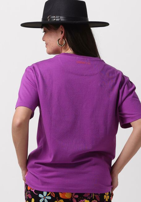 HARPER & YVE T-shirt SMILEY-SS en violet - large