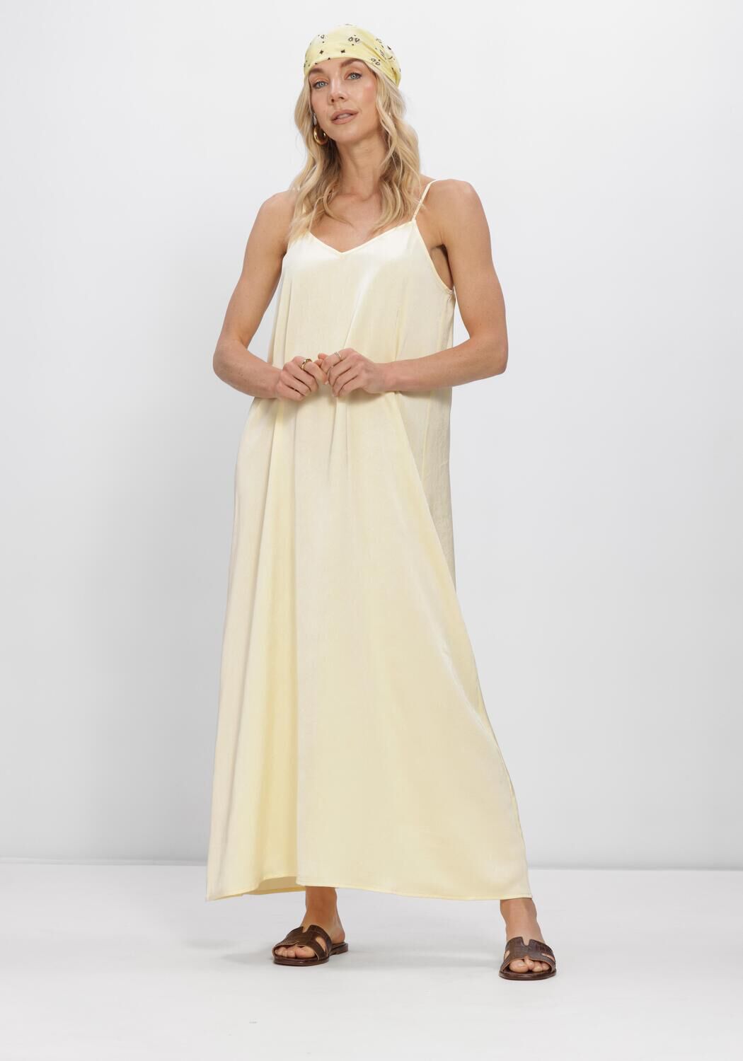 Gele YDENCE Jurken DRESS VANESSA - large