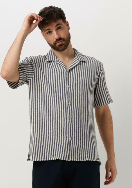 SELECTED HOMME Chemise décontracté SLHRELAX-SAL SHIRT RESORT Bleu foncé - large