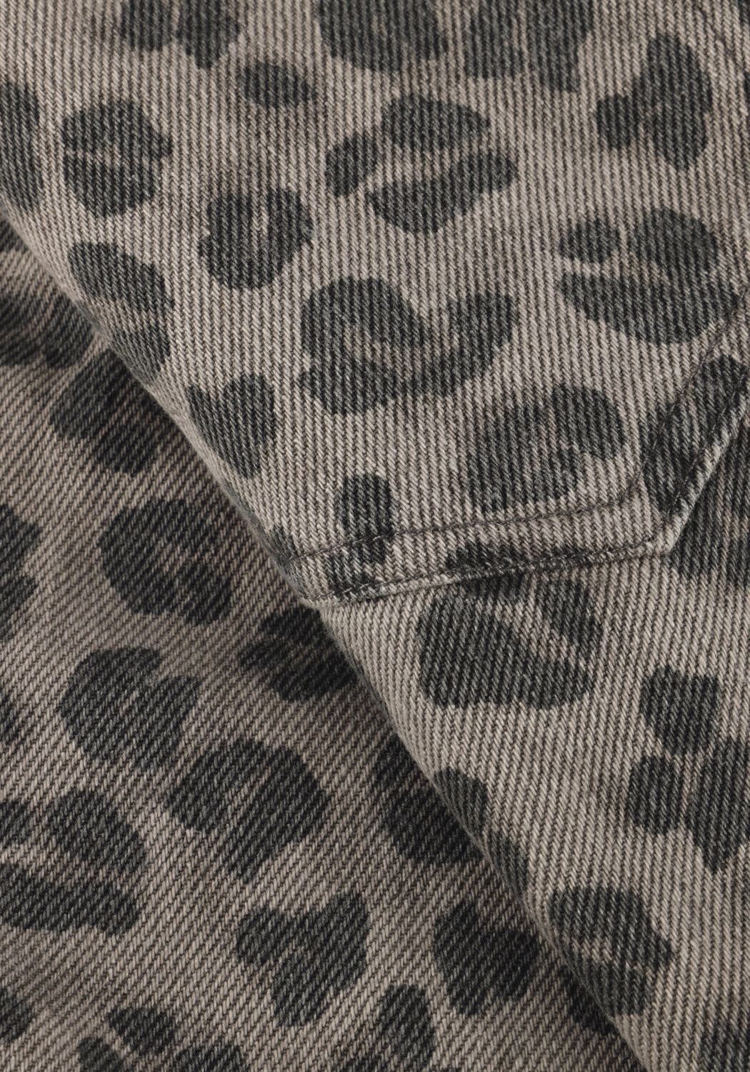 BY-BAR Pantalon courte JUNE GREY CHEETAH SHORT en taupe - large