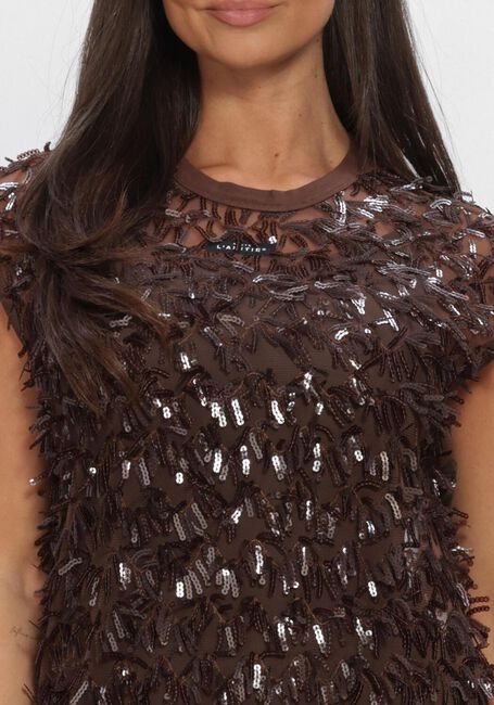 HAUTE L'AMITI&Eacute; LIMONE DRESS Robes en marron - large