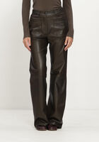Bruine IBANA Broeken/jumpsuits PANDY