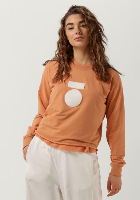 10DAYS Pull CROPPED ICON SWEATER en orange - large