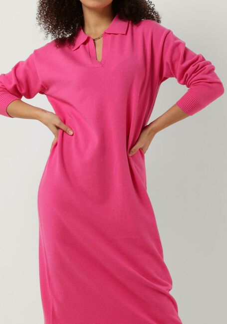 Fuchsia YDENCE Midi jurk KNITTED DRESS PAULINA - large