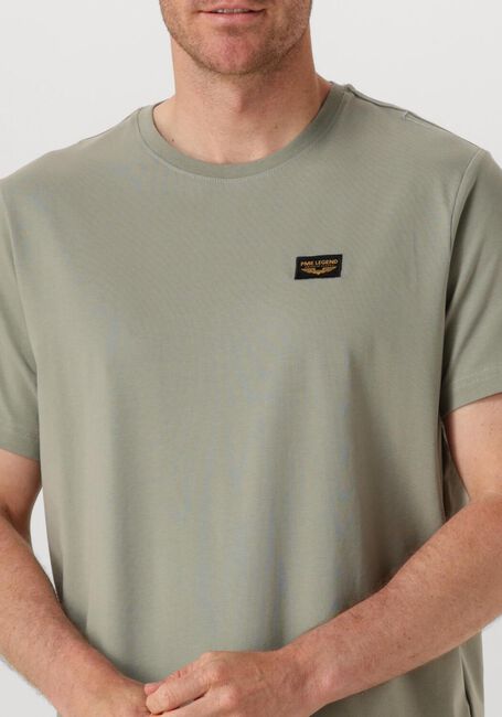 Groene PME LEGEND T-shirt SHORT SLEEVE R-NECK GUYVER TEE - large