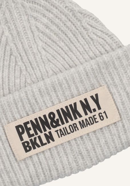 Grijze PENN & INK Muts 284 BEANIE Grijze PENN & INK Muts 284 BEANIE - large