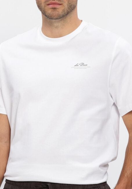 Witte LES DEUX T-shirt BEN GLOBE T-SHIRT - large