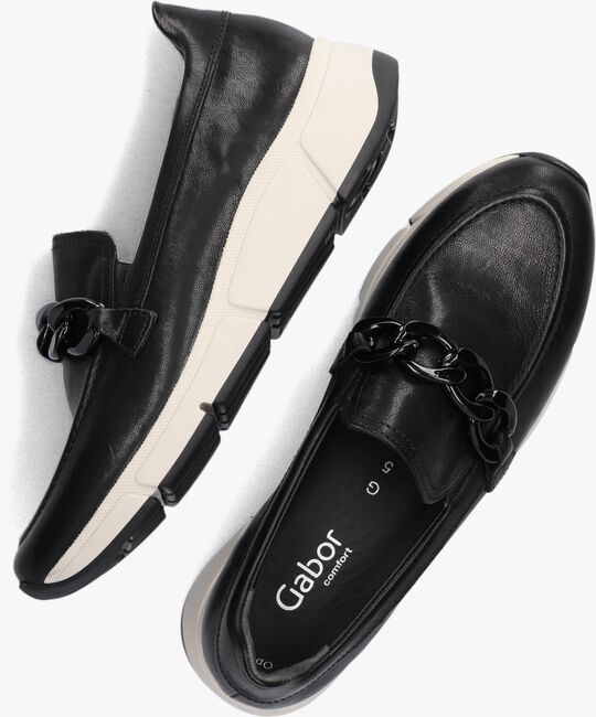 GABOR 485.1 Loafers en noir - large
