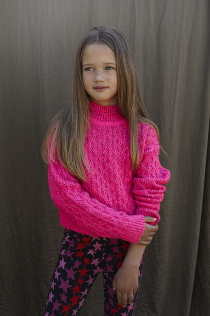 AMMEHOELA Pull JENNY en rose - large