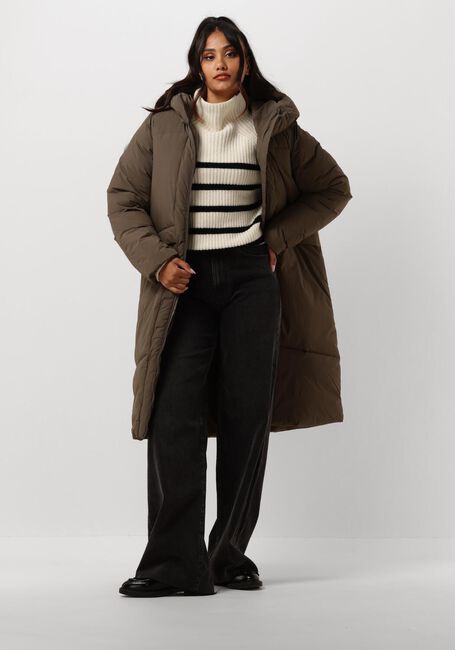 ELVINE Veste matelassé ELIZA en marron - large