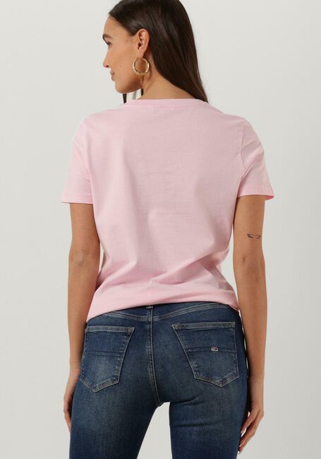 TOMMY HILFIGER T-shirt REGULAR HILFIGEER C-N TEE Rose clair - large