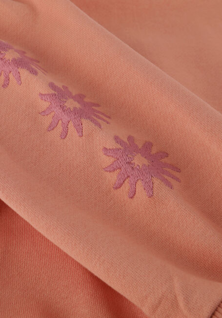 DAILY7 Chandail SWEATER EMBROIDERY SLEEVE en orange - large