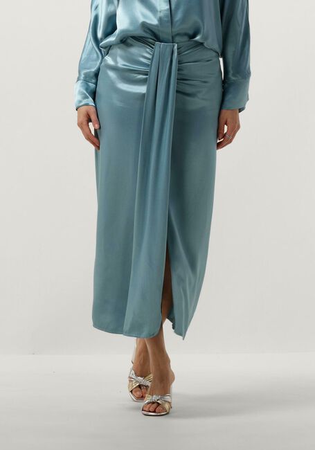 GREEK ARCHAIC KORI Jupe midi 120012 Bleu clair - large
