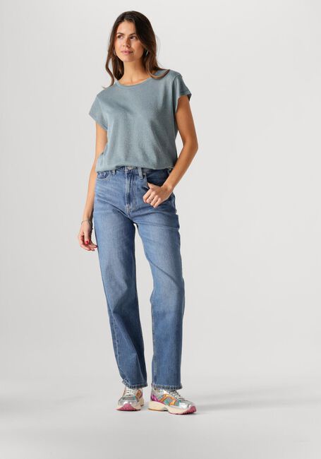 MINUS Haut CARLINA KNIT TEE en bleu - large