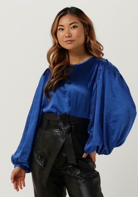 LOLLYS LAUNDRY Blouse BERGEN BLOUSE en bleu - large