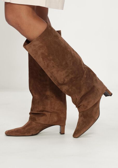LINA LOCCHI Bottes hautes DW104 en marron - large