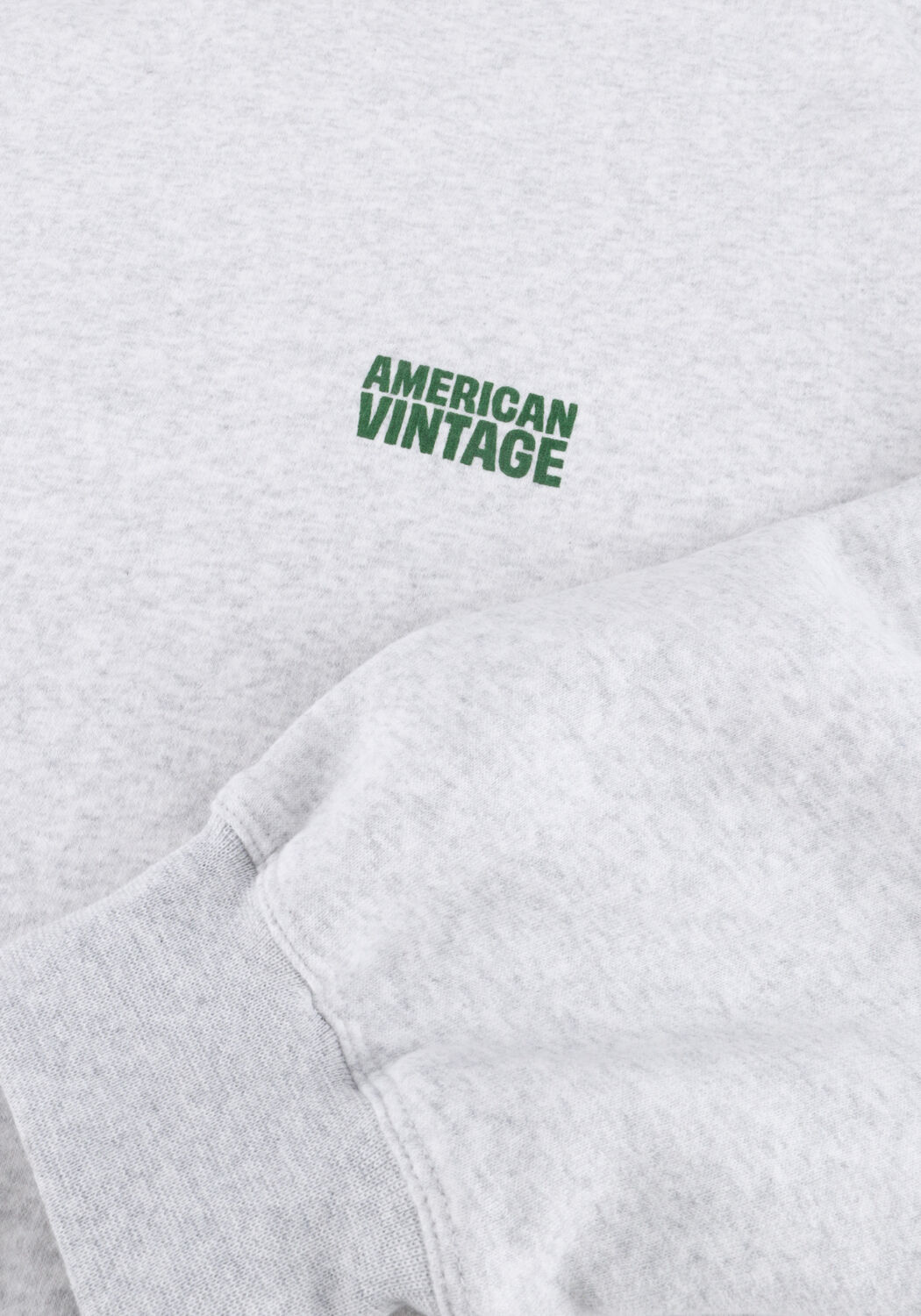 Grijze AMERICAN VINTAGE Sweater BAPTOWN CREW - large