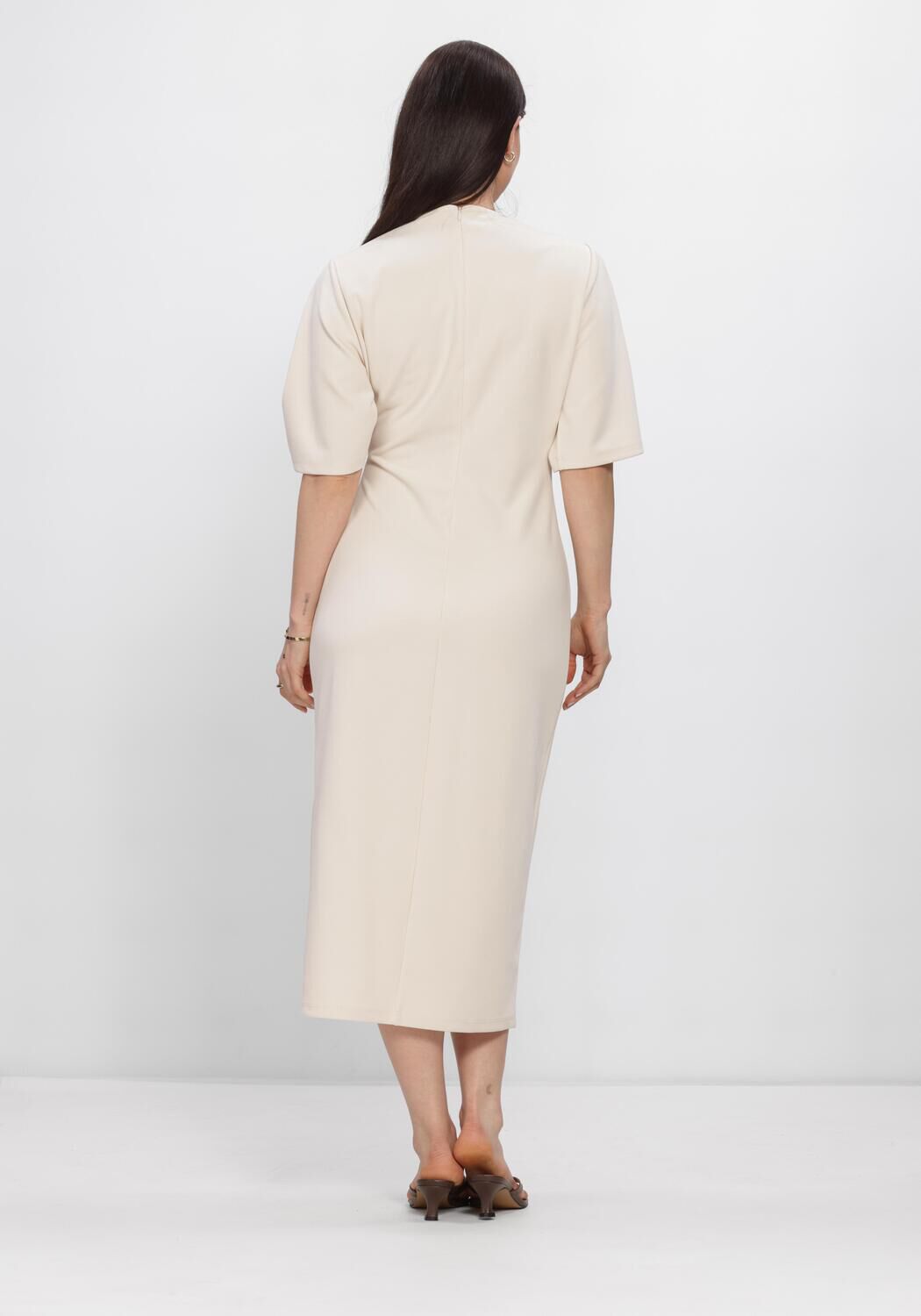 SECOND FEMALE LIANA DRESS Robes en beige - large