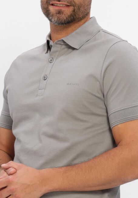 Taupe GENTI Polo POLO 3 BUTTON SS 1219 - large