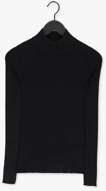 NA-KD Col roulé RIBBED POLO KNITTED SWEATER en noir - large