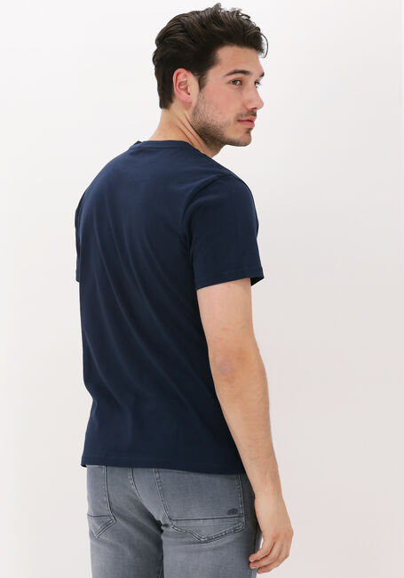 NATIONAL GEOGRAPHIC T-shirt UNISEX T-SHIRT WITH BIG LOGO Bleu foncé - large